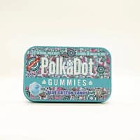 Blue Cotton Candy Gummies - Polkadot Mushroom Chocolate...
