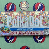 PolkaDot Forbidden Froot Loop - Polkadot Mushroom Chocolate