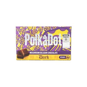 Polkadot Dark Chocolate Bar - Polkadot Mushroom Chocolate...
