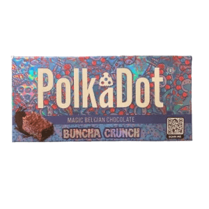 Polkadot Buncha Crunch - Polkadot Mushroom Chocolate Bar