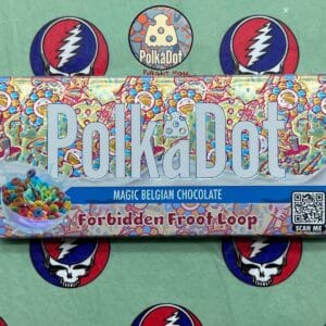 PolkaDot Forbidden Froot Loop - Polkadot Mushroom Chocolate