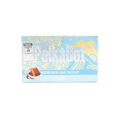 Polkadot Milk Chocolate - Polkadot Mushroom Chocolate Bar